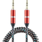 Lilware Braided Nylon Transparent PVC Jacket 1M Aux Audio Cable 3.5mm Jack Male to Male Cord for Multimedia Devices Purple Lilware Braided Nylon Transparent PVC Jacket 1M Aux Audio Cable 3.5mm Jack Male to Male Cord for Multimedia Devices Purple